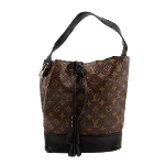 Brown Canvas Louis Vuitton Bucket Bag