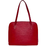 Red Leather Louis Vuitton Lussac