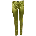 Green Satin Dolce & Gabbana Pants