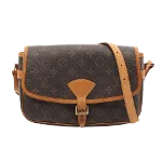 Brown Leather Louis Vuitton Sologne