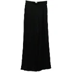 Black Fabric Hermès Pants