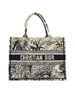 White Canvas Dior Tote