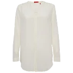 White Silk Hugo Boss Shirt