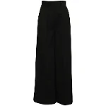 Black Polyester MSGM Pants