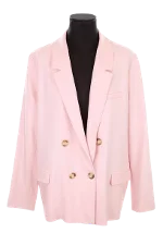 Pink Viscose Sézane Jacket