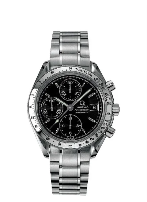 Silver Stainless Steel Omega Watch
