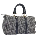 Navy Canvas Dior Handbag