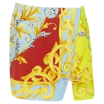 Multicolor Fabric Versace Skirt