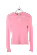 Pink Polyester Courrèges Top