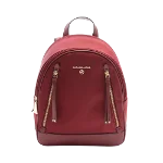 Red Fabric Michael Kors Backpack