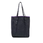 Purple Leather Bottega Veneta Tote