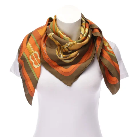Red/Orange Single WOMEN FASHION Accessories Shawl Orange discount 62% Azone Two-tone printed scarf 