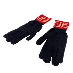 Blue Wool Fendi Gloves