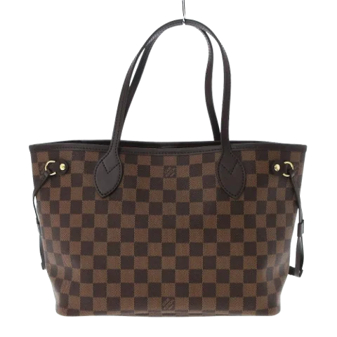 Brown Polyester Louis Vuitton Neverfull