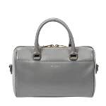 Grey Leather Yves Saint Laurent Handbag