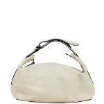 White Leather Armani Handbag