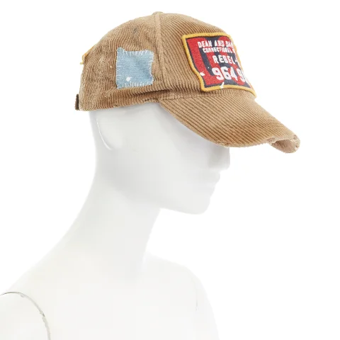 Brown Cotton Dsquared2 Hat