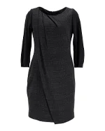 Black Polyester Hugo Boss Dress