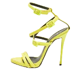 Green Leather Giuseppe Zanotti Sandals