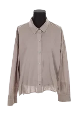 Grey Cotton James Perse Shirt