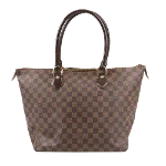 Brown Leather Louis Vuitton Saleya