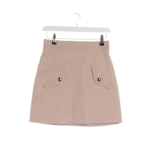 Pink Cotton Maje Skirt