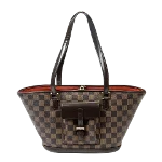 Brown Canvas Louis Vuitton Manosque