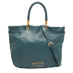 Green Leather Marc Jacobs Tote