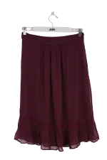 Purple Fabric Vanessa Bruno Skirt