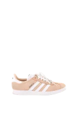 Beige Suede Adidas Sneakers