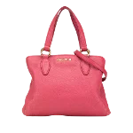 Pink Leather Miu Miu Shoulder Bag