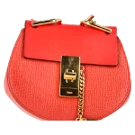 Red Leather Chloé Crossbody Bag