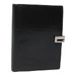 Black Leather Gucci Agenda