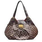 Brown Canvas Louis Vuitton Sistina