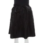 Black Cashmere Ermanno Scervino Skirt