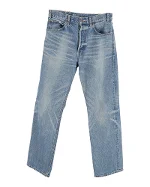Blue Cotton Celine Jeans