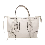 White Leather Alexander McQueen Tote