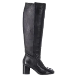 Black Leather Stuart Weitzman Boots