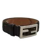 Brown Canvas Fendi Belt