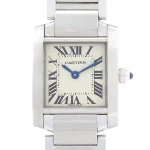 Beige Metal Cartier Watch