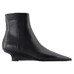 Black Leather Totême Boot