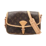 Brown Canvas Louis Vuitton Sologne