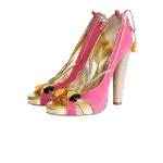 Pink Suede Dsquared2 Heels