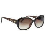 Brown Plastic Louis Vuitton Sunglasses