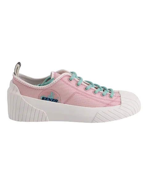 Pink Canvas Kenzo Sneakers