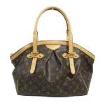 Brown Canvas Louis Vuitton Tivoli