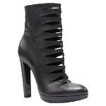 Black Leather Alaïa Boots