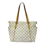 White Canvas Louis Vuitton Totally