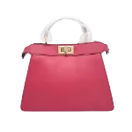 Pink Leather Fendi Peekaboo