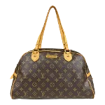 Brown Canvas Louis Vuitton Montorgueil